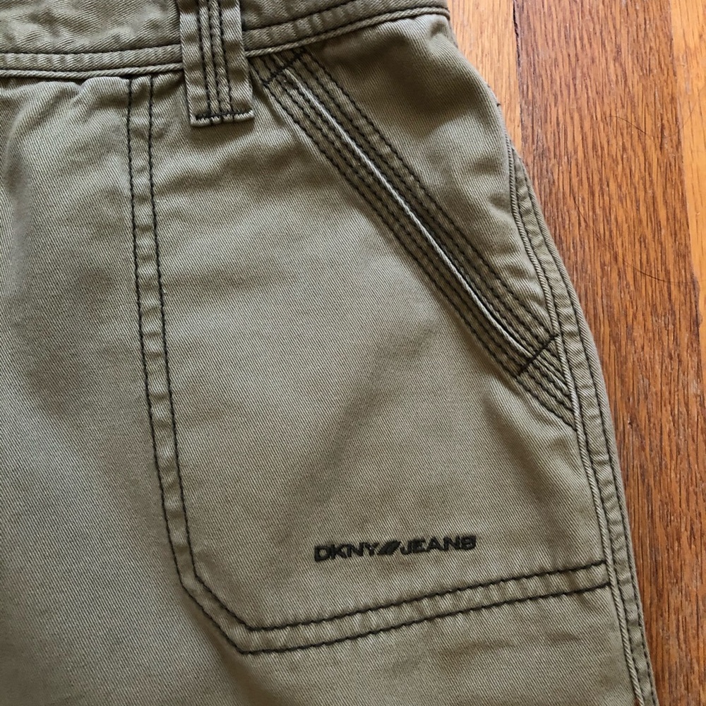 Like-New Donna Karen midi cotton skirt - Picture 2 of 6